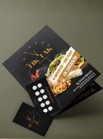 tiktak food poster